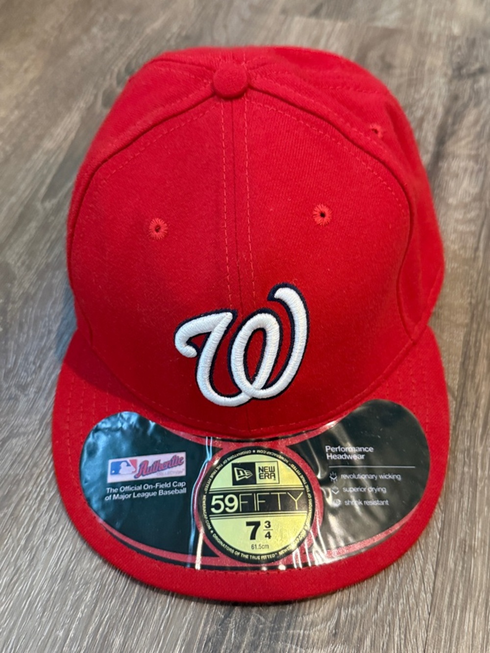 New Era MLB Washington Nationals MLB Red 59FIFTY Fitted Cap